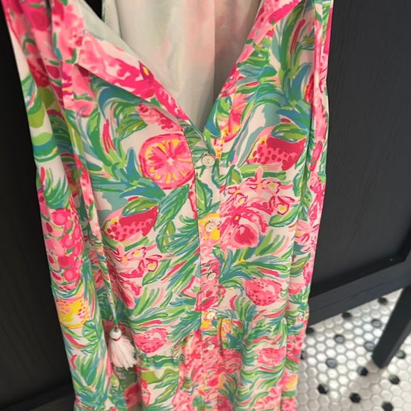 Floral Sleeveless Dress - Picture 2 of 2